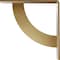 Ekena Millwork Bulwark Steel Bracket, Hammered Gold 2"W x 10"D x 10"H BKTM02X10X10BUHGO - alternate 5
